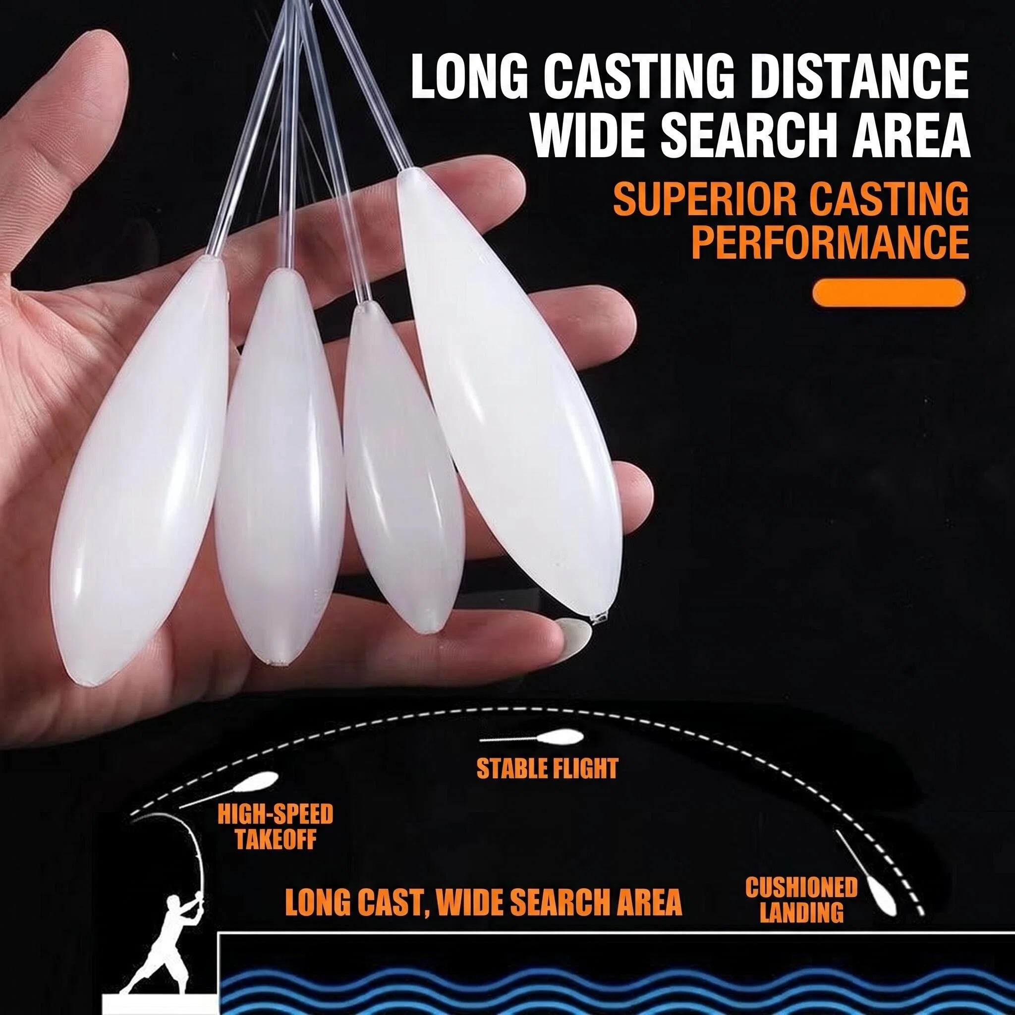 Fishing Bobber Float - Flotador de Pesca de Subida Lenta