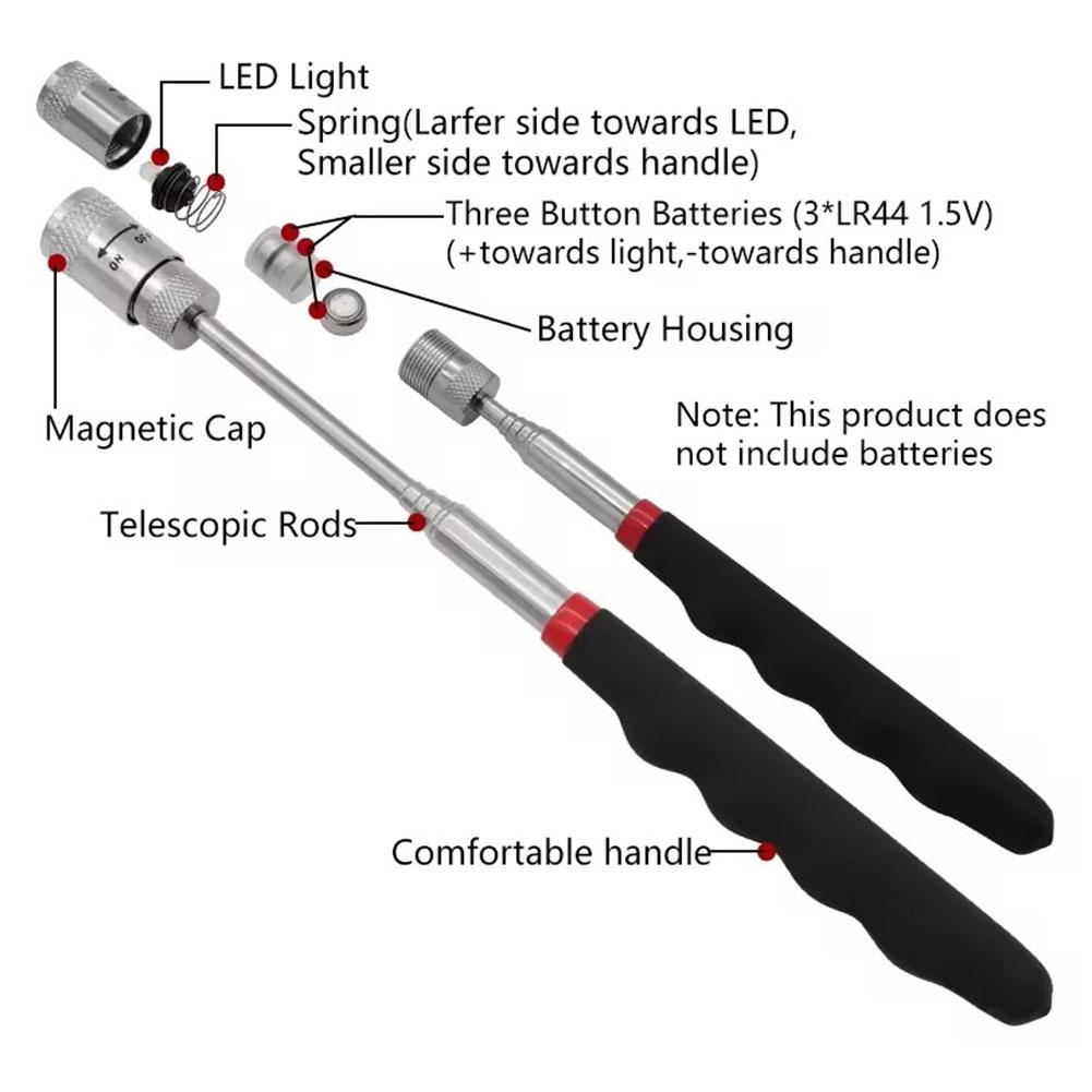 Bolígrafo Magnético Telescópic - Telescopic Fishing Rod reseña y precio