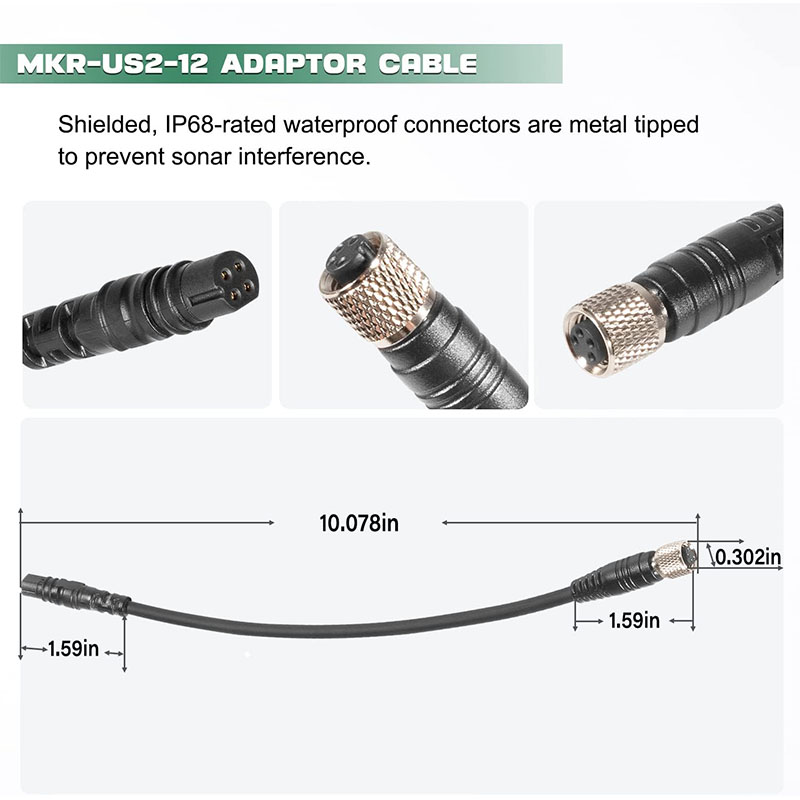 1852072 ‎ Cable Adaptador Univ - Fish Finder reseña y precio