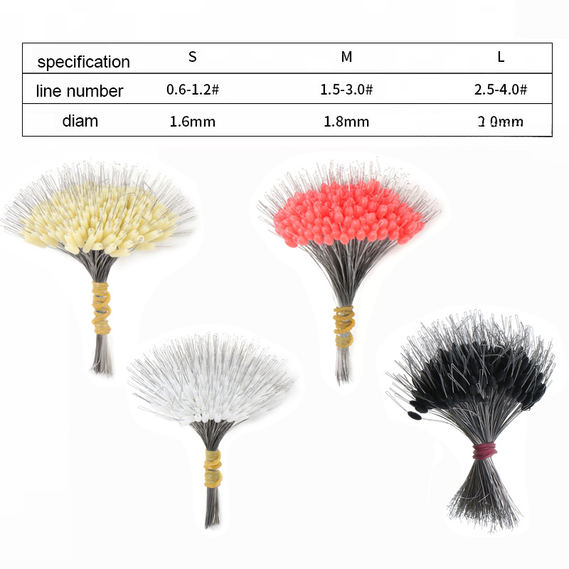 300 unidades de topes de silic - Fishing Bobber Float reseña y precio
