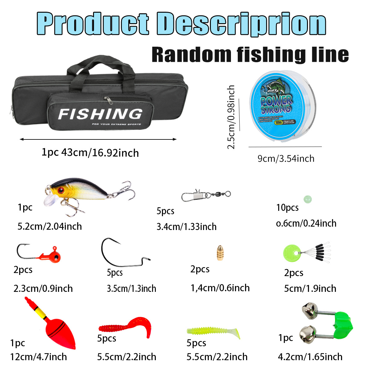 Caña de Pescar Telescópica de  - Fishing Equipment Line reseña y precio